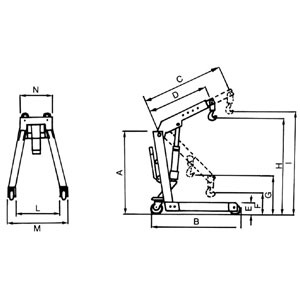 2227E - GRU IDRAULICHE A CARRELLO - Prod. SCU